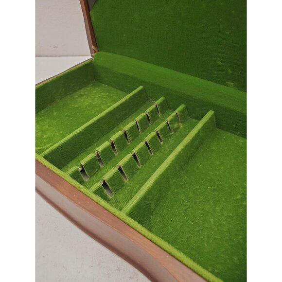 Vintage Gunther Mele 1970's wooden jewelry box. Jewellery . Vintage wooden - Picture 10 of 10